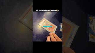 Pulling a $2,000 Pokemon card😳👀 Pulling a $2,000 Pokemon card😳👀