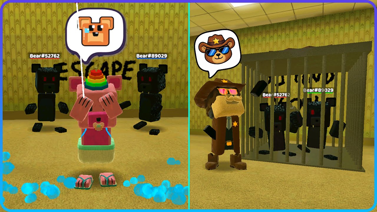 Cop vs Ghosts Hide and Seek Super Bear Adventure Gameplay Walkthrough