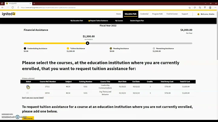 Request Tuition Assistance: ArmyIgnitEd - DayDayNews