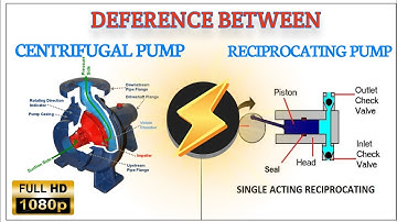 Difference Between Centrifugal Pump and Reciprocating Pump | Centrifugal Pump vs Reciprocating Pump