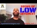 Signs Of Low Interest & How To Pursue Women With Low Interest