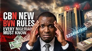 🚨 New CBN BVN Rules 2026: What You Must Know! 📱