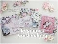 2019 NEW Cards! Romantic Love Valentines Cardmaking for Beginners ♡ Maremi's Small Art ♡