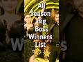 All Season S Big Boss Winner S List Shorts Biggboss Shortsvideo All Season S Big Boss Winner S List Shorts Biggboss Shortsvideo