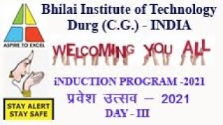 DAY-3 INDUCTION PROGRAM