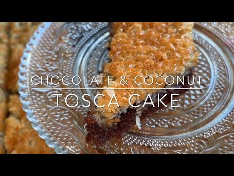 Chocolate & coconut tosca cake | Tiinas.kitchen