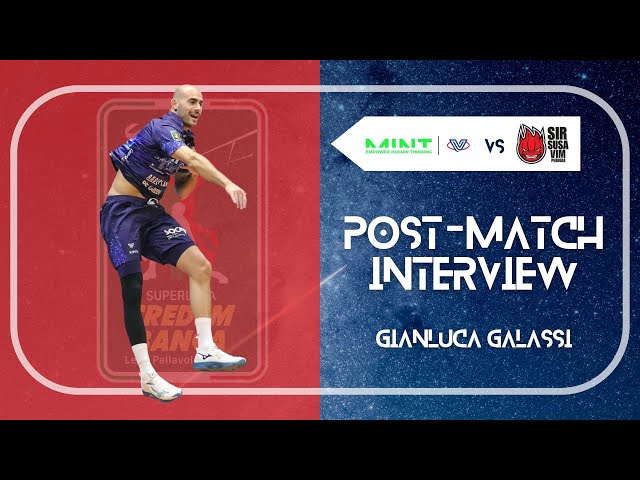 GIANLUCA GALASSI | Post-match interview vs Perugia (Game 4)
