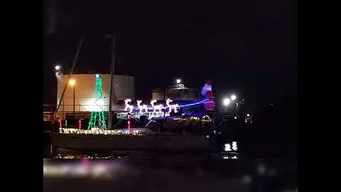 Lighted Christmas Boat Parade