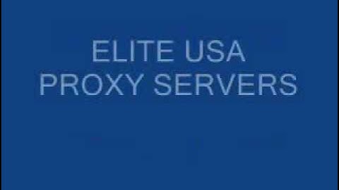 Proxy Server List - Free Proxy List - Fresh USA Based Elite Proxies