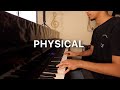 Dua lipa  physical  piano cover by craig sequeira lyrics in description