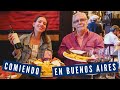 Rica COMIDA en BUENOS AIRES, Argentina: Bife de Chorizo + Entraña con Papas Fritas en Microcentro!