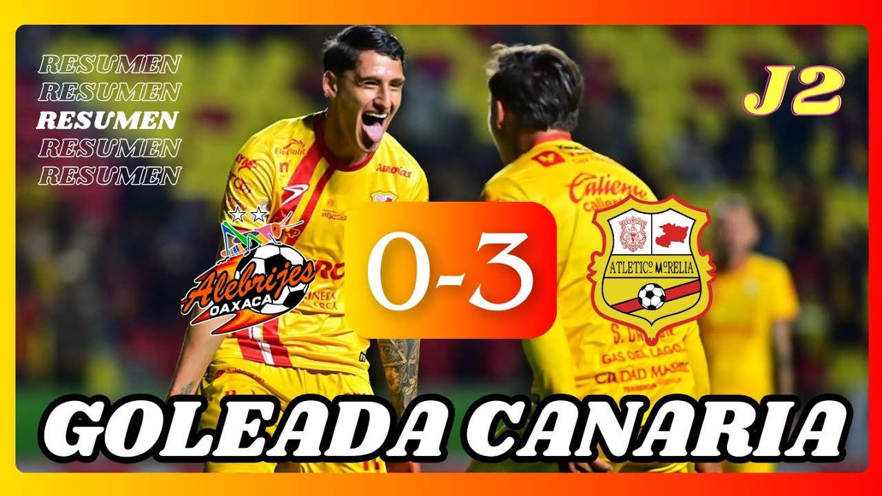 RESUMEN | Alebrijes de Oaxaca vs Atlético Morelia | J2 | Liga BBVA Expansión MX 