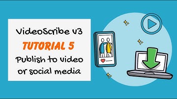 Tutorial 5 - Publish to video or social media v3 | Sparkol VideoScribe