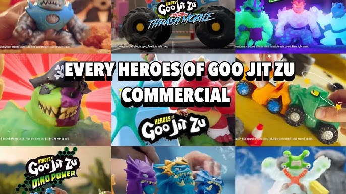 Héroes de Goo Jit Zu - Figura de King Hydra del Deep Goo Sea con triple  ataque 3 en 1 del poder de Goo. ¡También emite sonido de batalla y luz! 