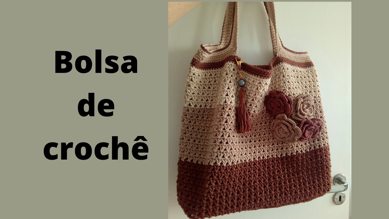 Bolsa de crochê Parte1