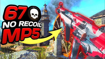 NO RECOIL MP5 CLASS SETUP! 67 Elimination Modern Warfare Gameplay