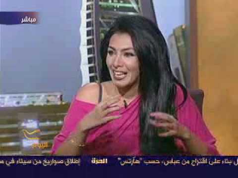 لقاء الفنانة ميرهان حسين على قناة الحوار ج1