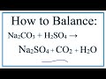 Balancing Chemical Equations Concepts