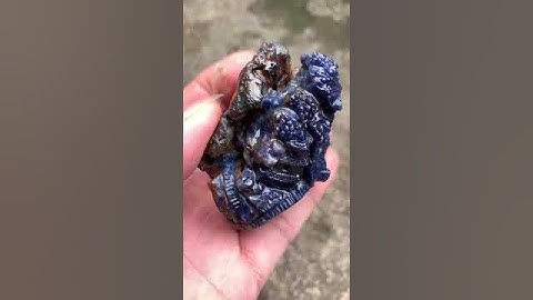 Saphire xanh chạm sáng đẹp xuôi phong thủy vip #gem #ruby #daquy