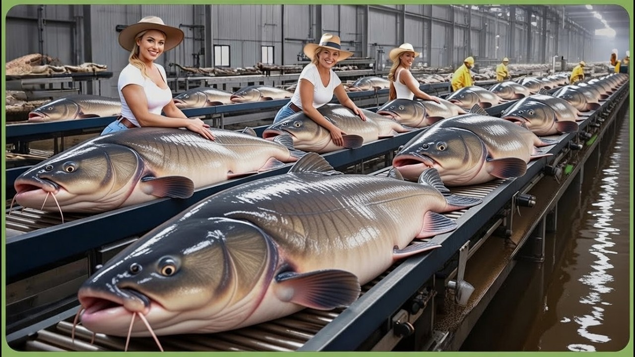 How Fish Are Processed in Factories | From Raw Fish to Packed Seafood ...