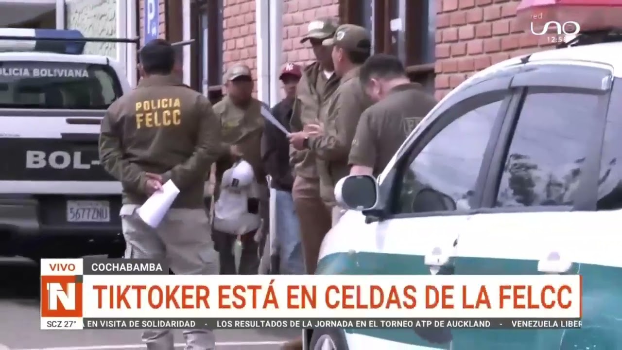 Tiktoker Milton no quizo hablar con la prensa