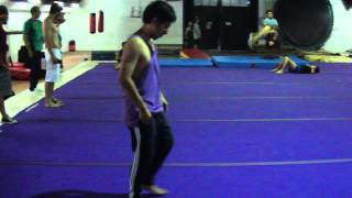 MY FIRST LOSER FRONT FLIP :)