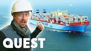 Secrets Of The Marie Maersk Container Ship | Richard Hammond’s Big screenshot 5