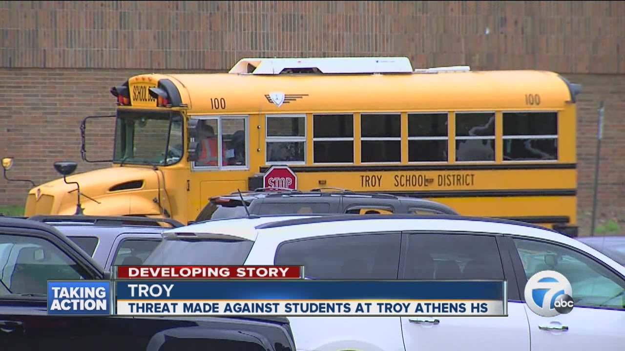 Threat made against Troy Athens High school YouTube