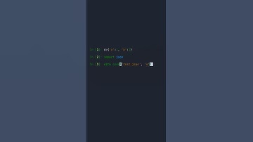 Creating JSON files - 1 Minute Python Tutorial #shorts