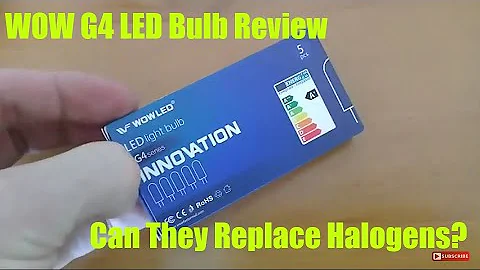WOW G4 LED Bulb Review - Can They Replace Halogen Bulbs?