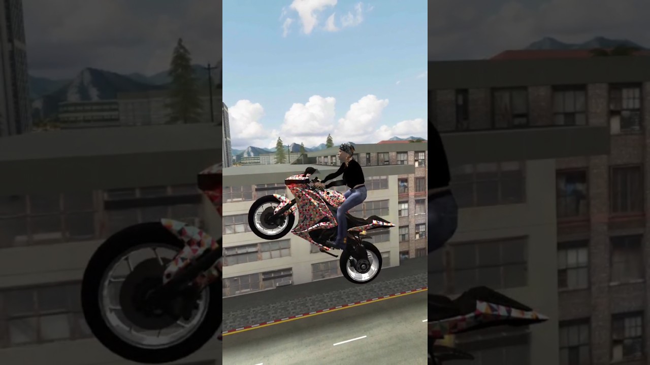 new Superbike jump on mega ramp 