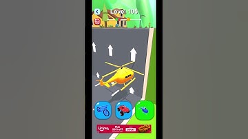 Shapeshifting hyper casual game level 105 #shorts