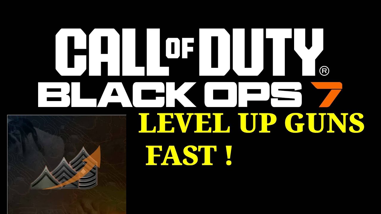 How to Rank Up your Guns fast and Get Gold Camo