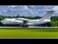 Демонстрационный полет Ил-76ТД BelCanto Airlines / Demonstration flight Il-76TD Minsk Airport