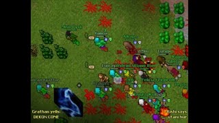Old Tibia Movies: The White Eagle vs Endless Shine (Nova PvP War)