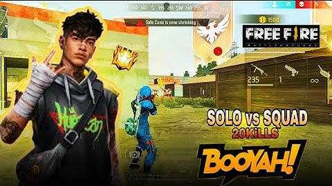 “20 Kills Solo vs Squad ⚡ Full Gameplay | Unstoppable Rush + OP Headshots!”