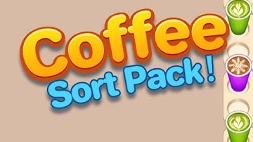 Coffee Sort Pack: Merge Cafe Gameplay Video for Android