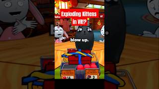 Exploding Kittens is in VR! #vr #gaming #quest2 #quest3 #metaquest #explodingkittens