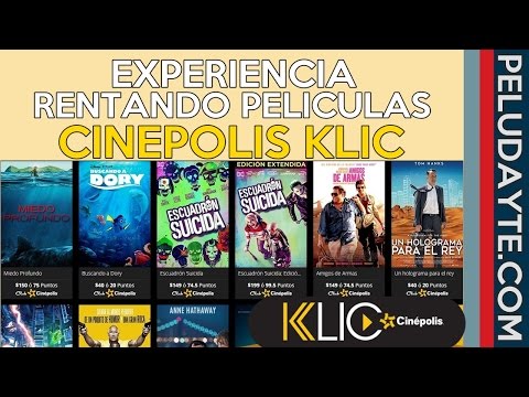 ¿Vale la pena rentar una película  en Cinepolis Klic? Mi experiencia
