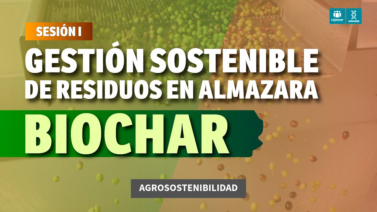 🌿🔬 Gestión sostenible de residuos en almazara: el biochar (sesión I)