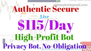 Binary.com Bot - High-Profit Binary Bot | Authentic Secure Privacy Bot, No-Obligation