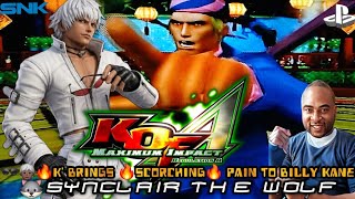 ✉️🔥KOF Maximum Impact | Regulation A (PS2): 🕶🧑🏿‍🦳🔥K' Brings Scorching Pain to Billy Kane 