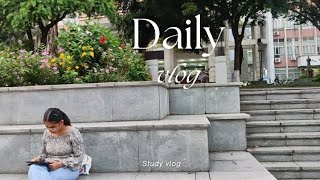 Medical Student study vlog in China