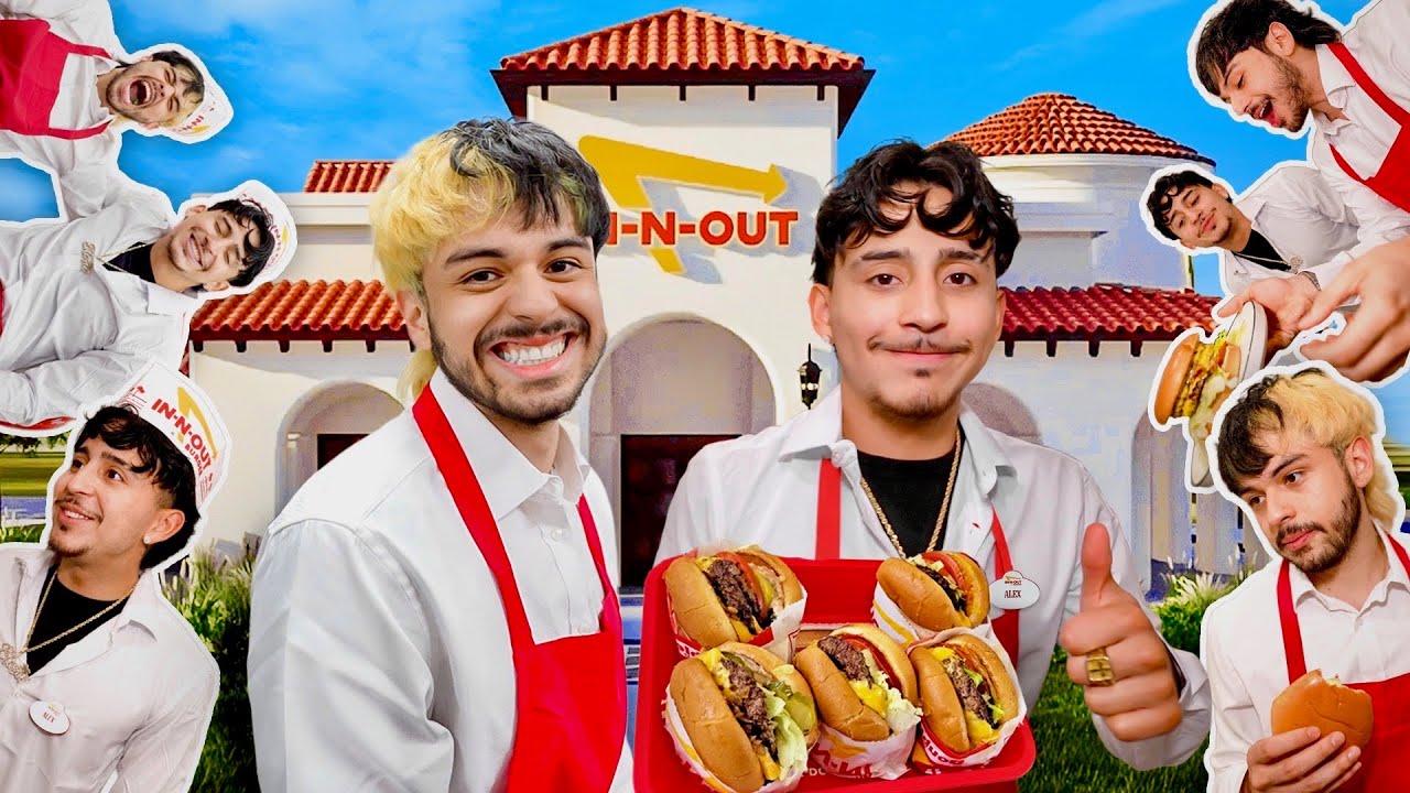 ГОТОВИМ С BLESIV И FABIO *IN N OUT BURGERS*