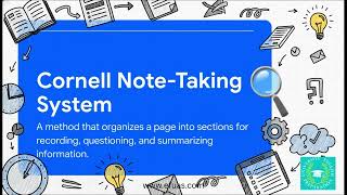Note Taking and Lecture Success Note Taking and Lecture Success