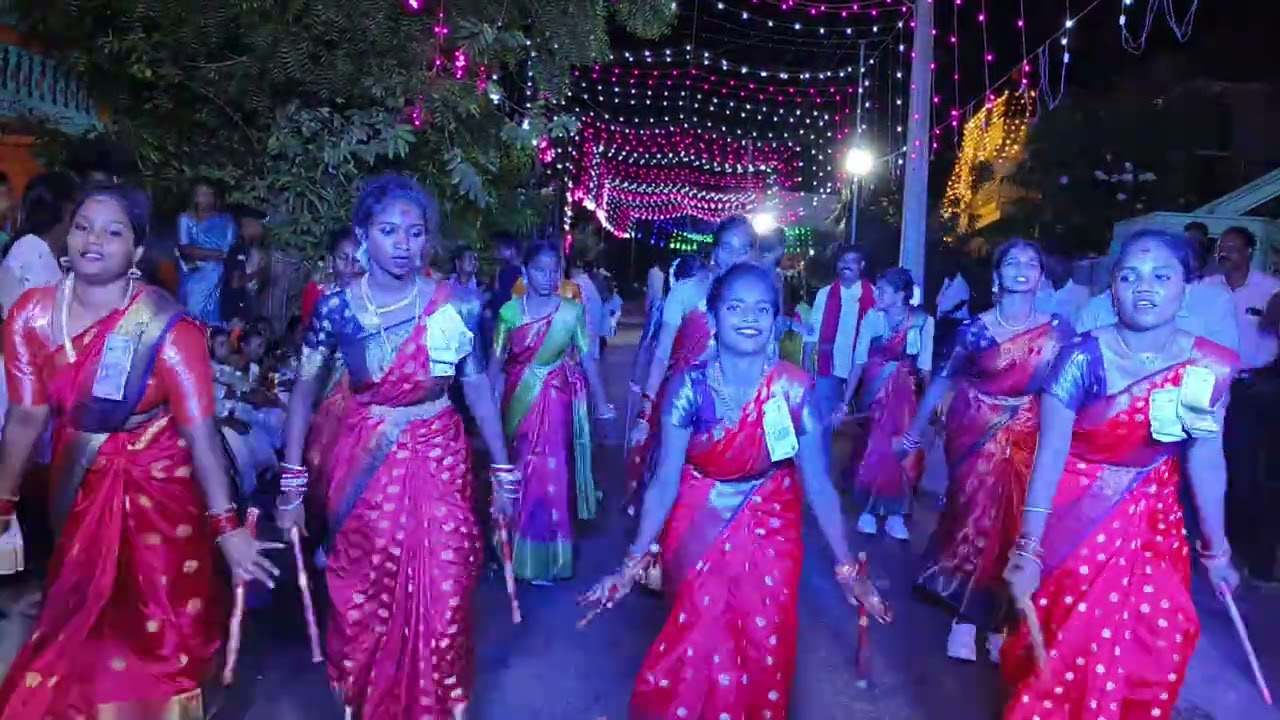 Vastava Janaki kolatam(jr.ali's master rishi.vaddi9515453963)#trending #dance #kolatam 