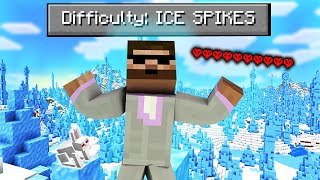 JDE TU VŮBEC PŘEŽIT?! 🥶 | Minecraft Hardcore Ice Spikes #1