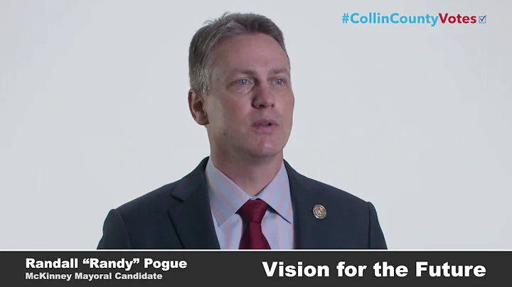 Randall Randy Pogue McKinney, Mayoral Candidate