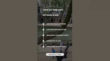 Tips for H5P Image Slider