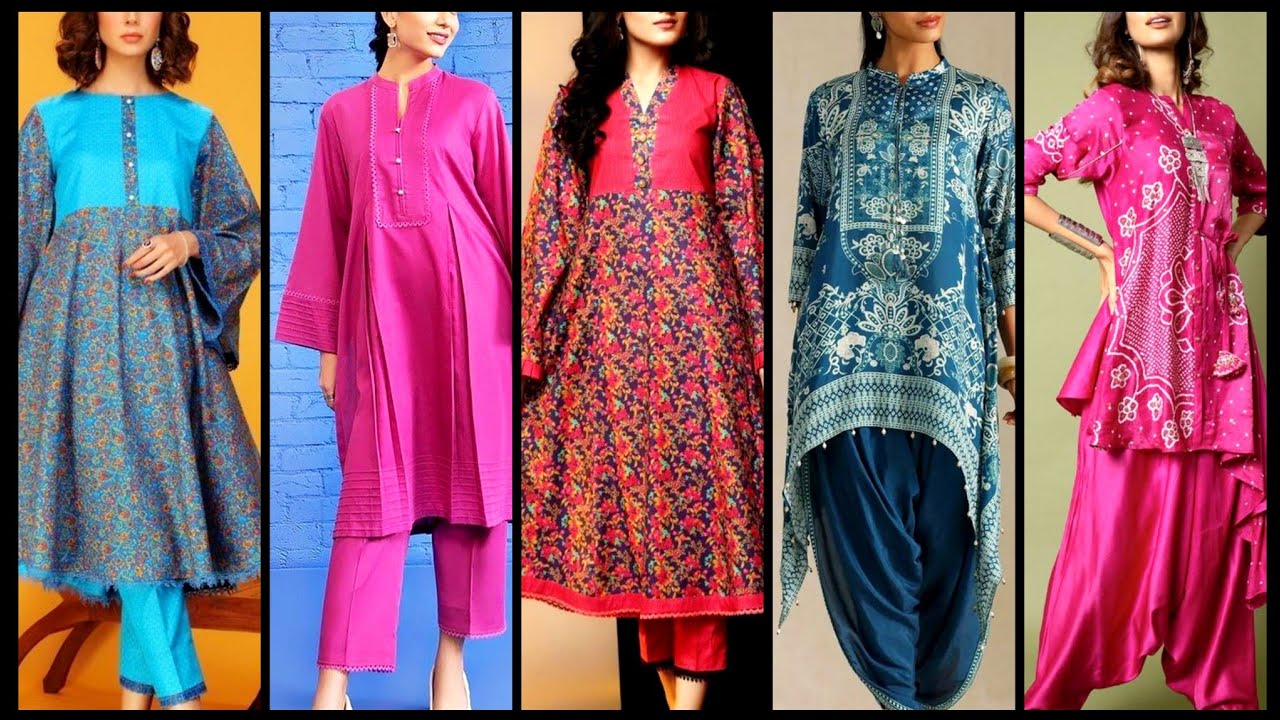 2026 best most stylish kurti designs & 2piece dresses ideas for women's 